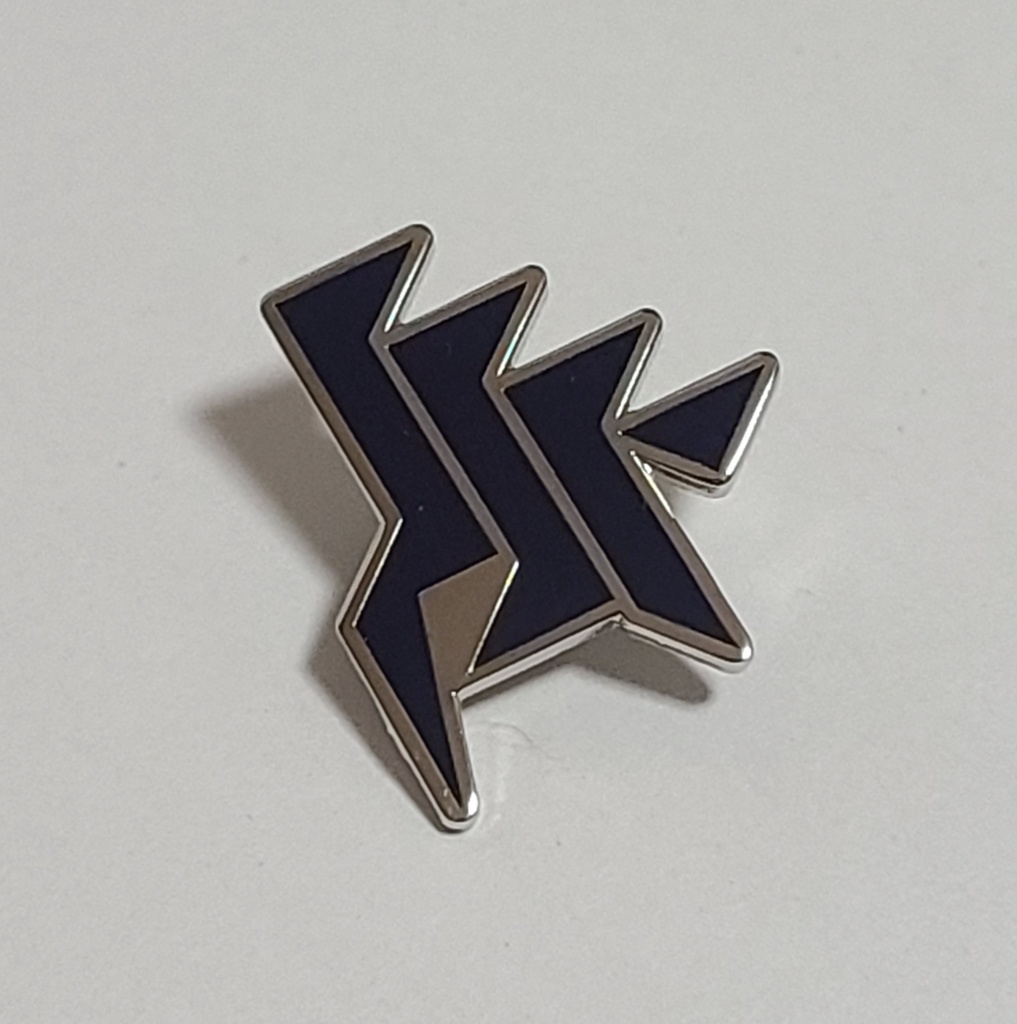 ブルアカ メタルピンバッチ ゲヘナマーキング風 ラペルピン コスプレ