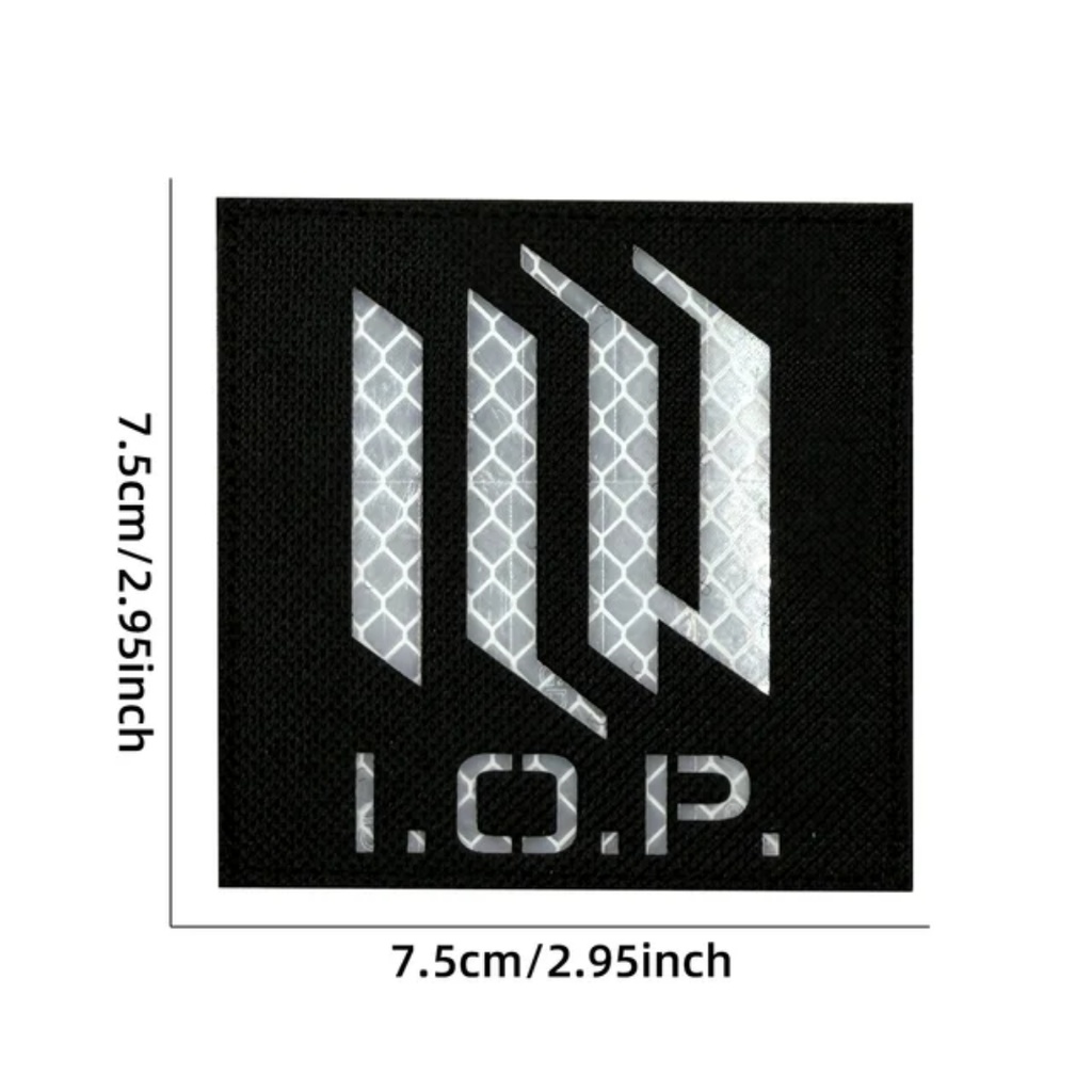 ドルフロ マーキング風 ミリタリーIRワッペンA ベルクロ仕様