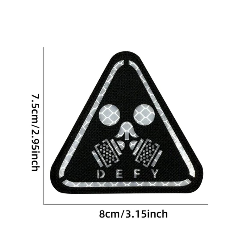 ドルフロ マーキング風 ミリタリーIRワッペンB ベルクロ仕様