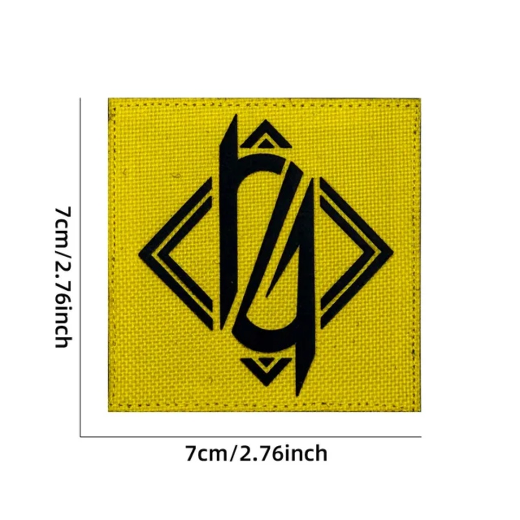 ドルフロ マーキング風 ミリタリーワッペンA ベルクロ仕様