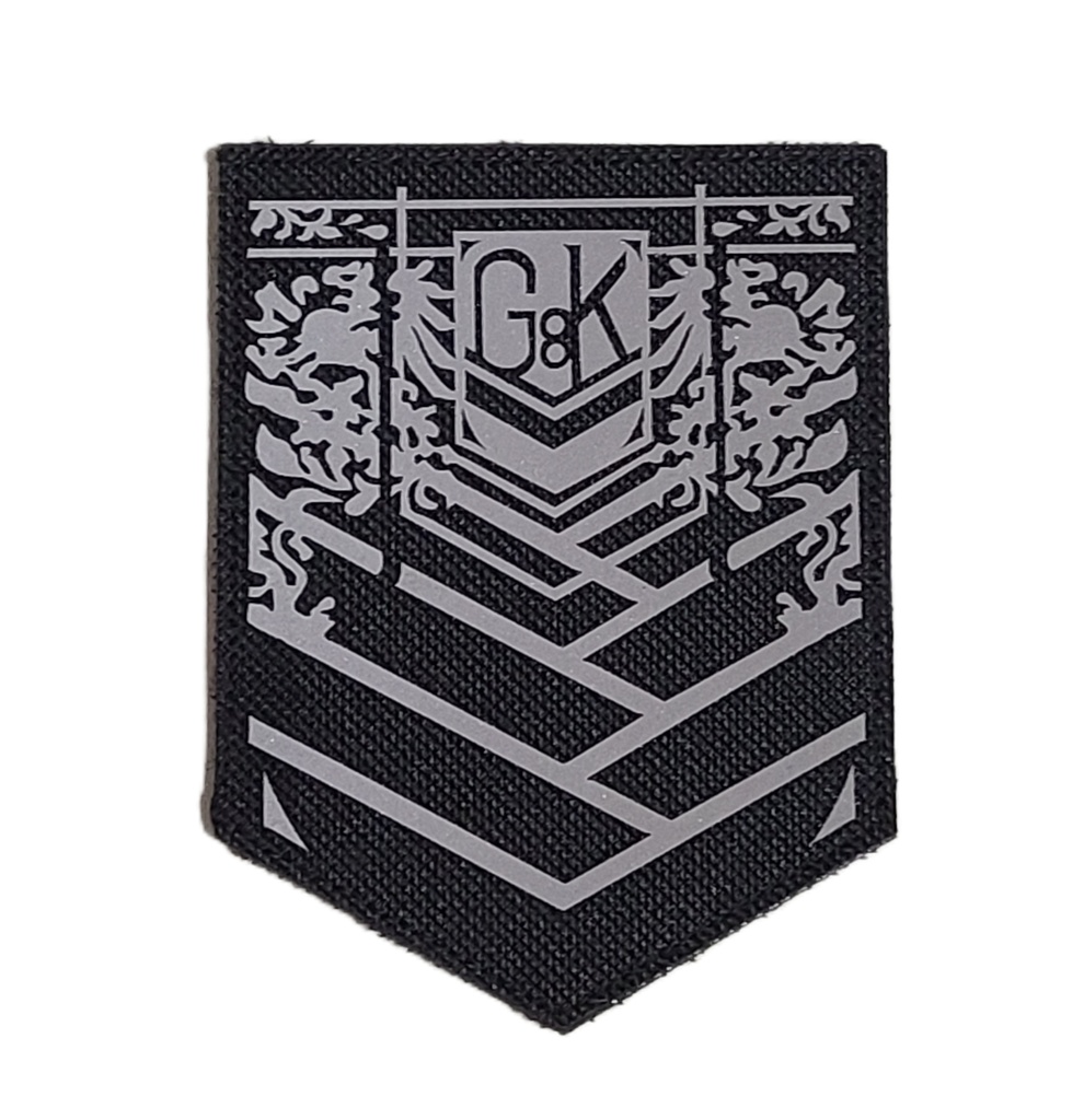 ドルフロ マーキング風 ミリタリーワッペンB ベルクロ仕様