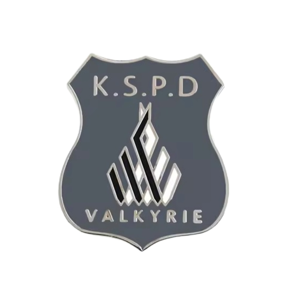 ブルアカ メタルピンバッチ KSPDマーキング風 ラペルピン コスプレ