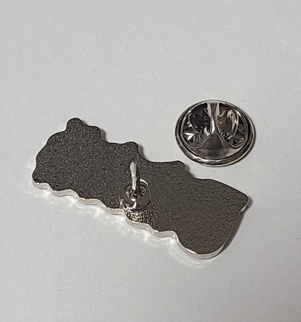 ブルアカ メタルピンバッチ 百鬼夜行マーキング風 ラペルピン コスプレ