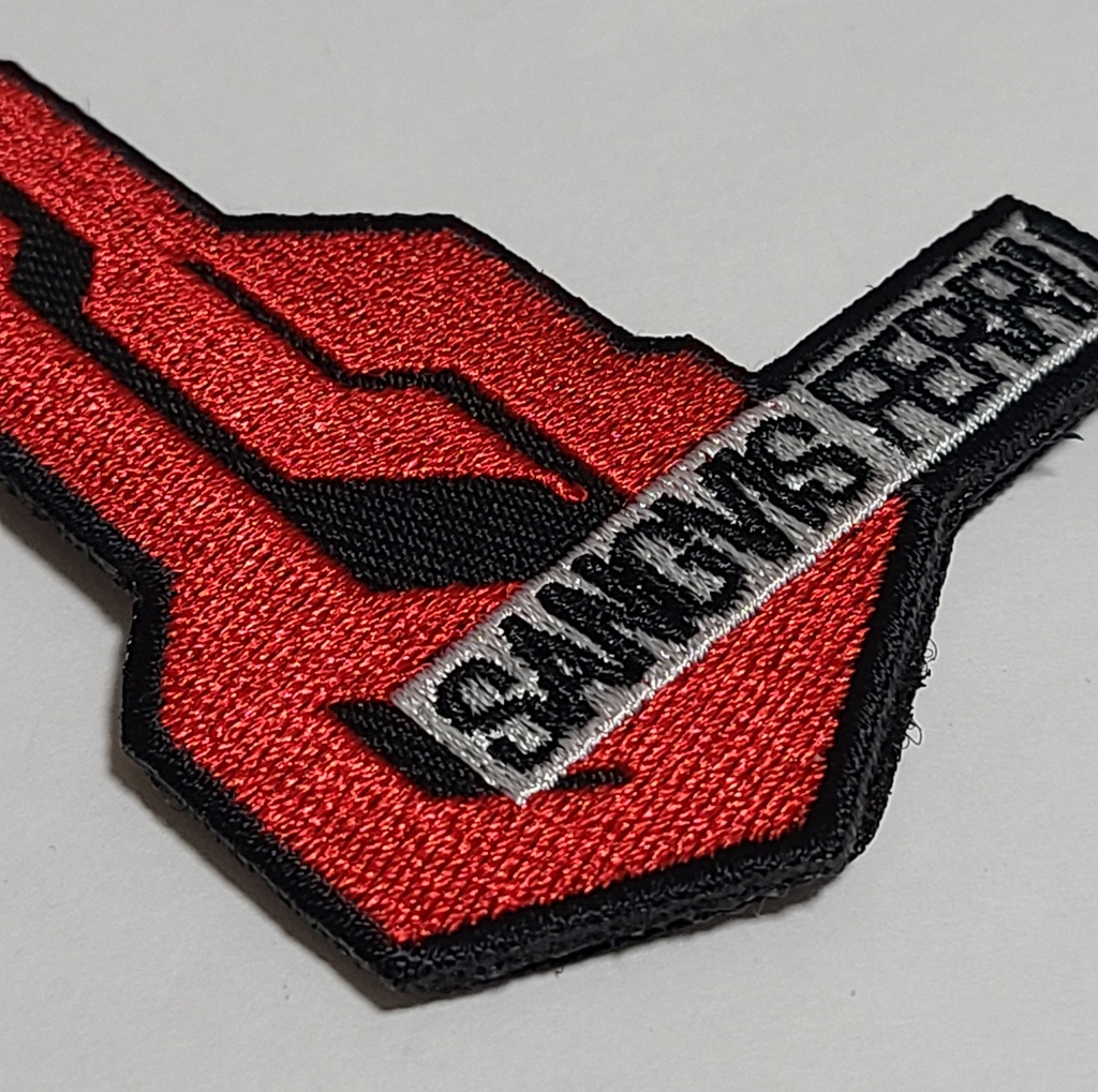ベルクロワッペン ドルフロマーキング 刺繍タイプ 鉄血工造