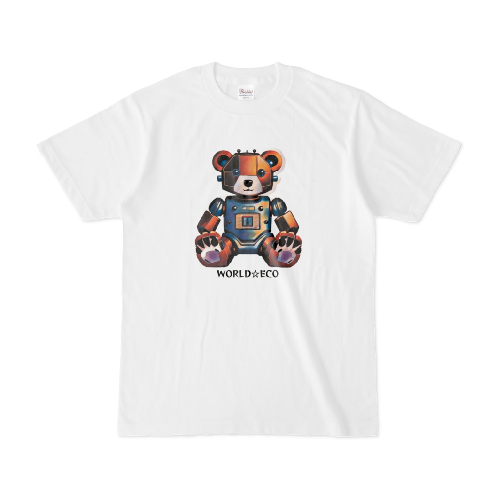 robot bear オリジナルtシャツ