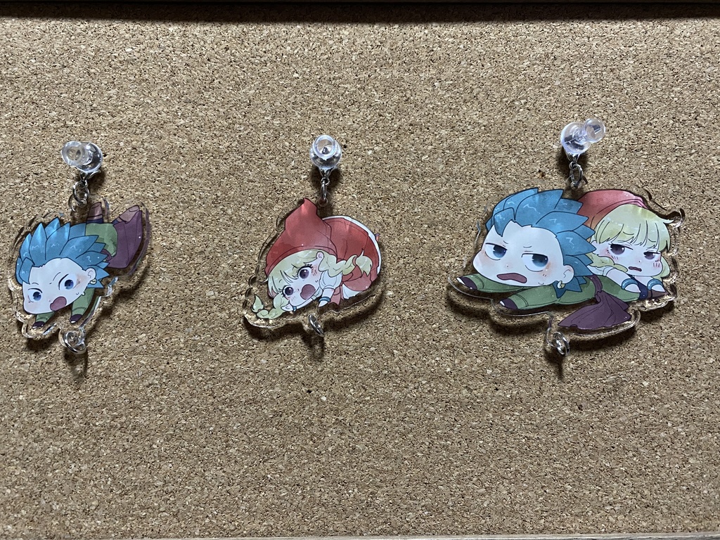 【DQ11】カミュベロ連結アクリルキーホルダーA