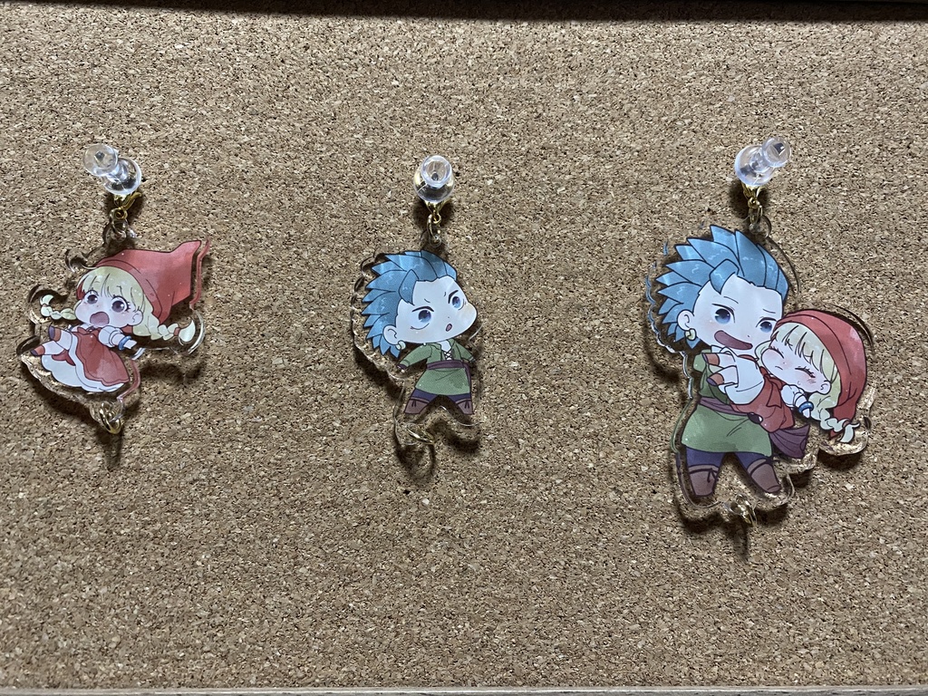 【DQ11】カミュベロ連結アクリルキーホルダーB