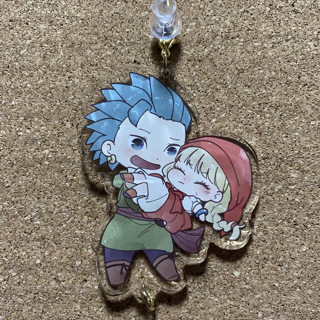 【DQ11】カミュベロ連結アクリルキーホルダーB