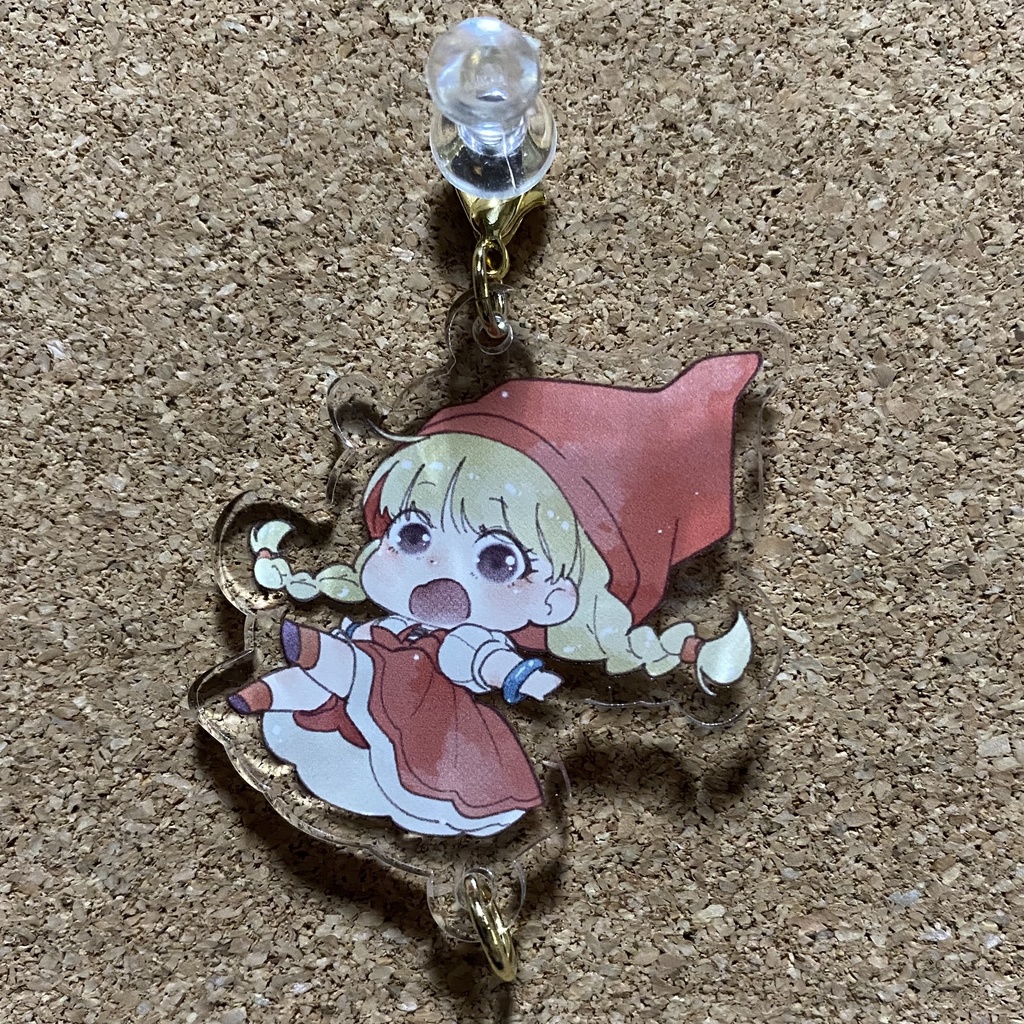 【DQ11】カミュベロ連結アクリルキーホルダーB