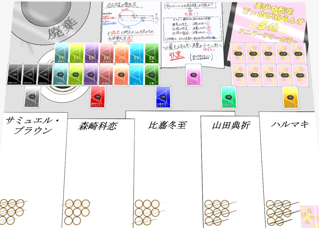 マーダーミステリー『交錯のタイムマシン』(没シナリオ)