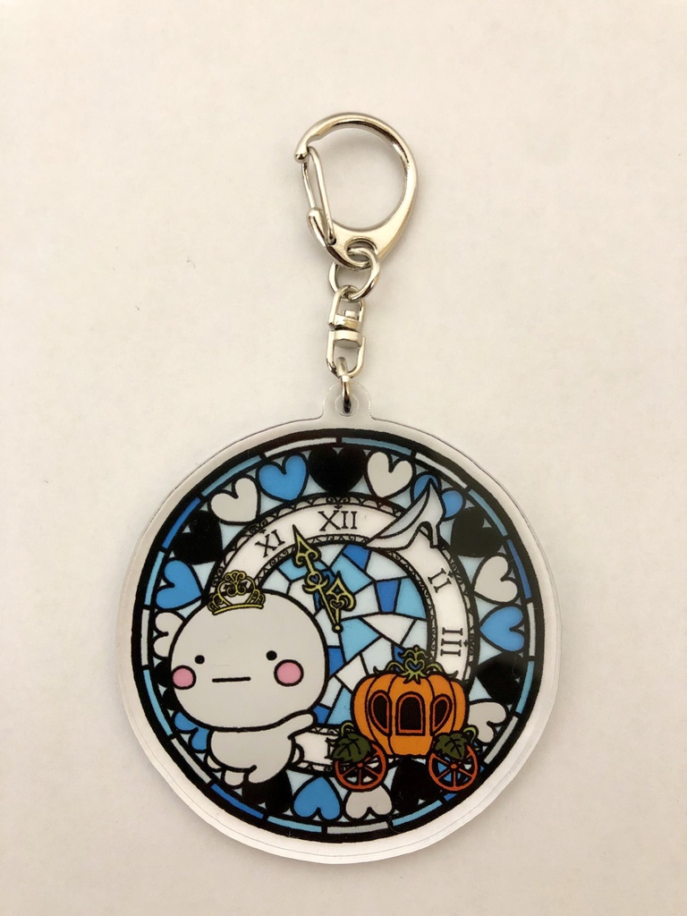 ラスト大特価!ステンドグラス風童話アクリルキーホルダー【4種類】