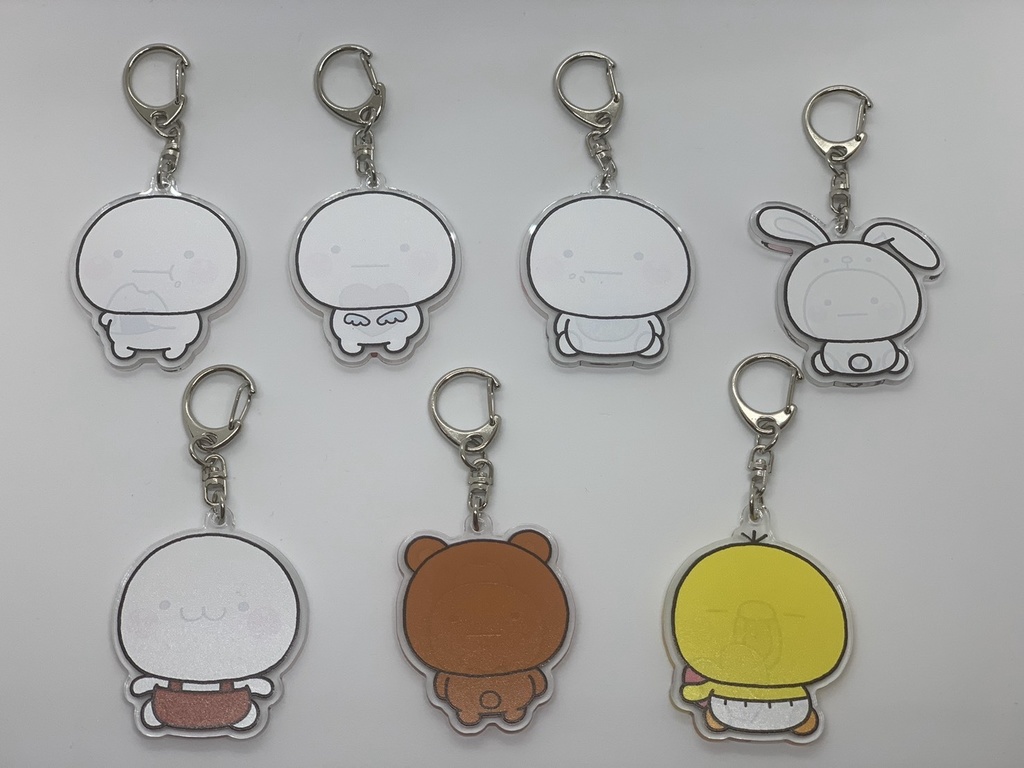 ラスト大特価!【新作】アクリルキーホルダー7種