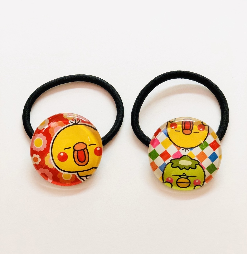 ★企画値下げ中★ヘアゴム8種(ガラス加工・高級仕上げ)