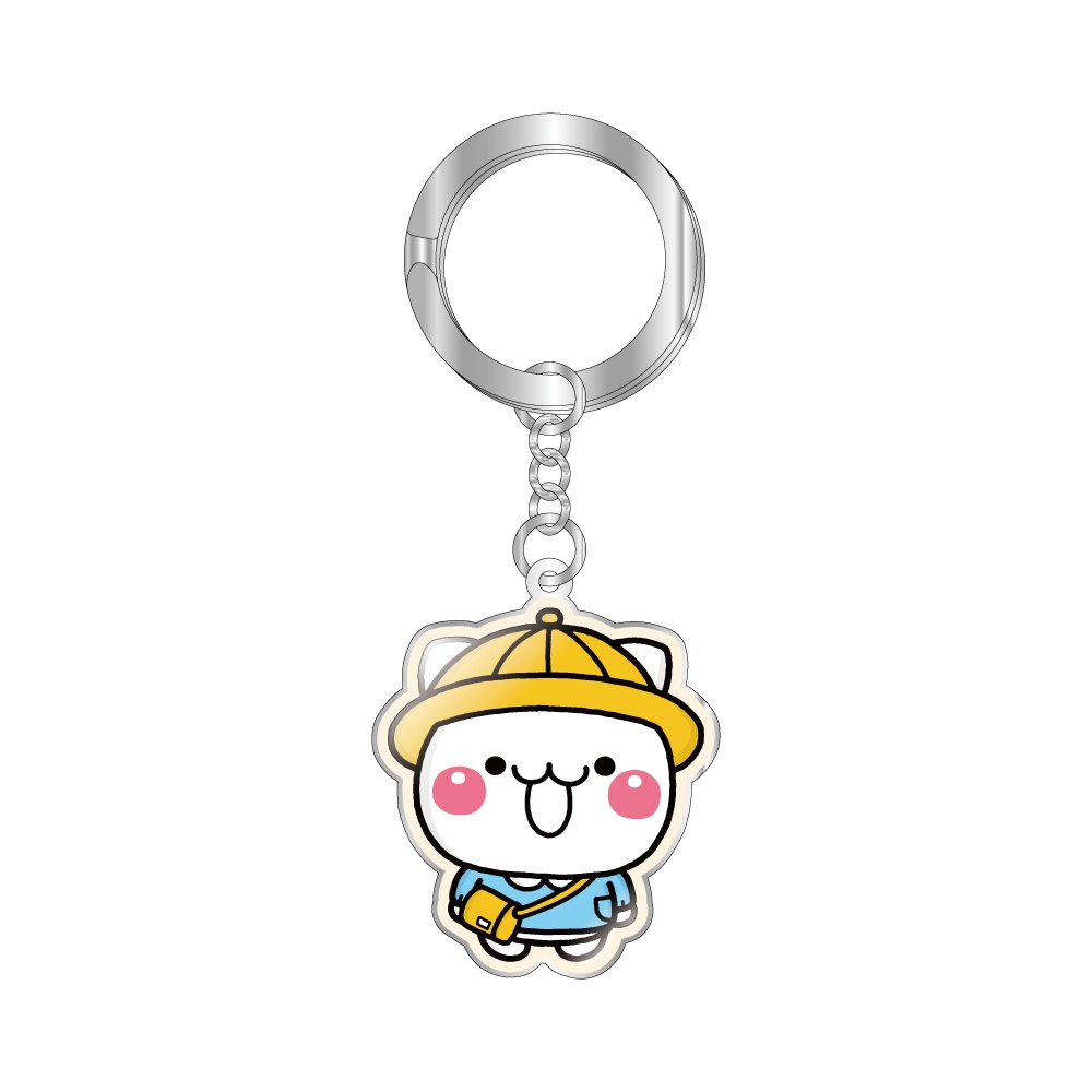 幼稚園柄★メタルキーホルダー