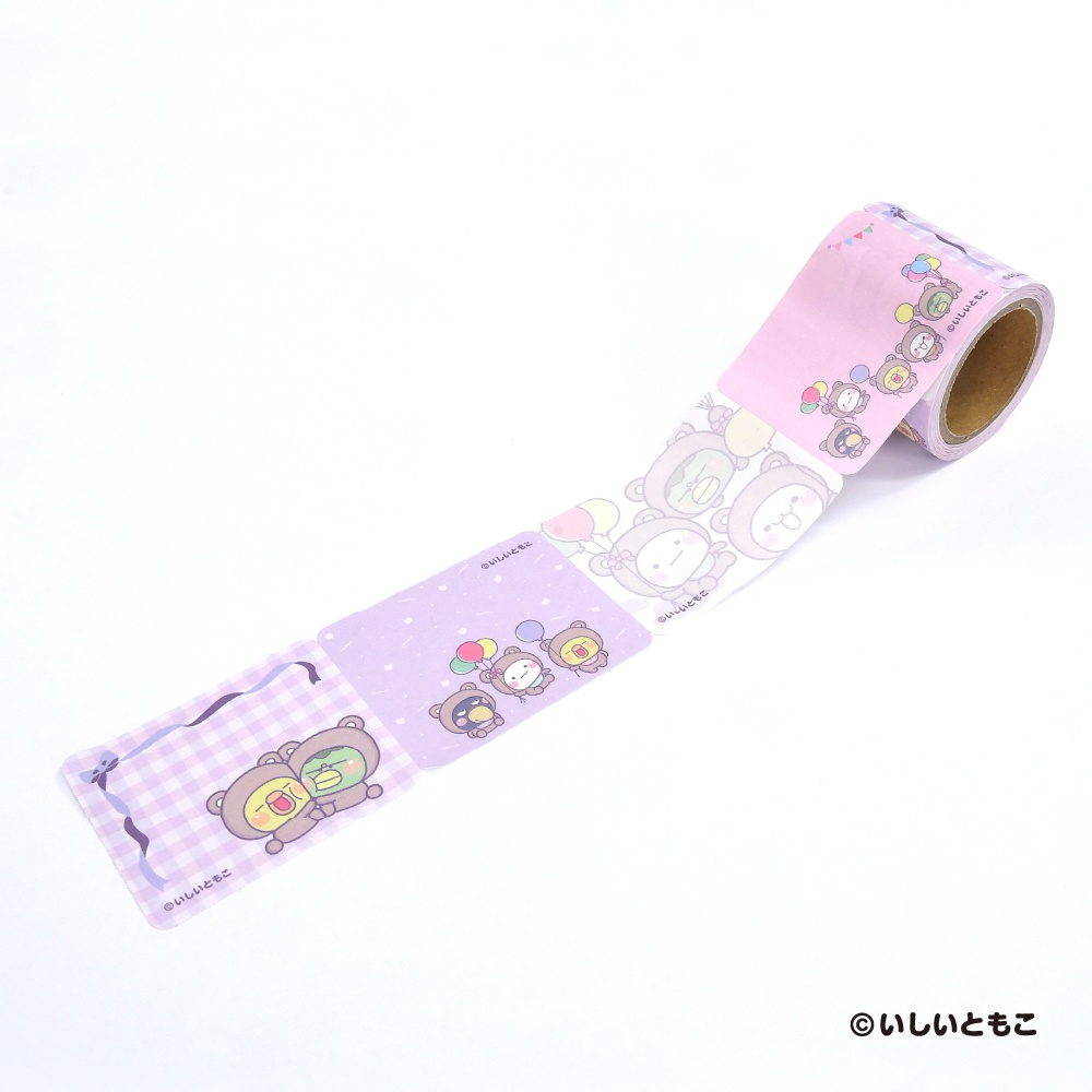 新くま柄★ロールふせん ※2種類あります