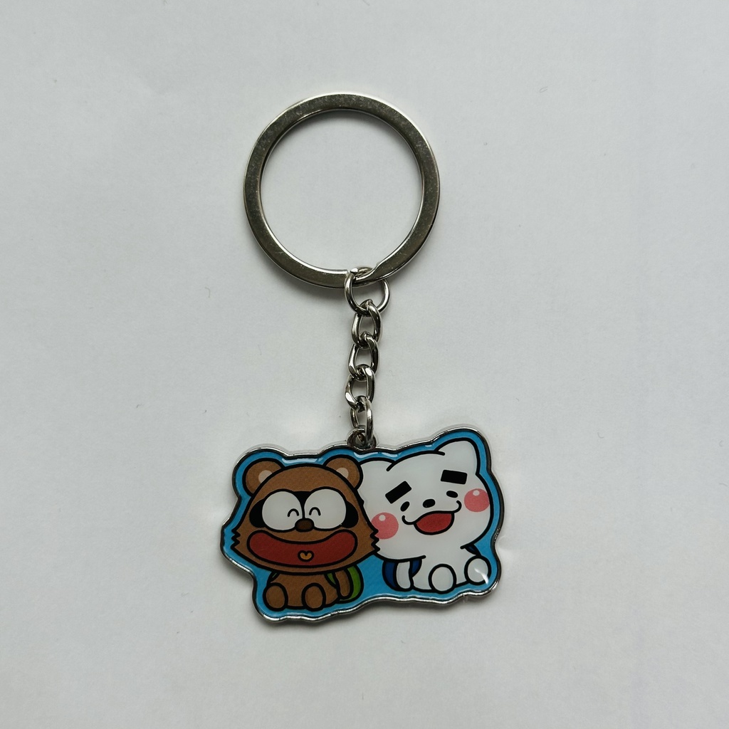 ★みんなでおでかけ★メタルキーホルダー