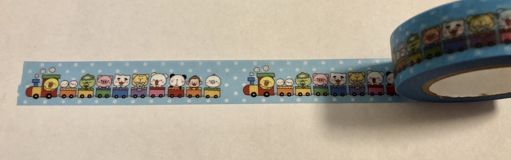 【100円】マスキングテープ【列車】サービス品