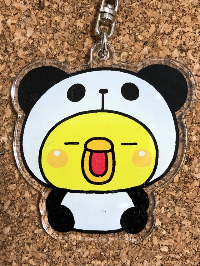 ぴっぴパンダ・アクリルキーホルダー