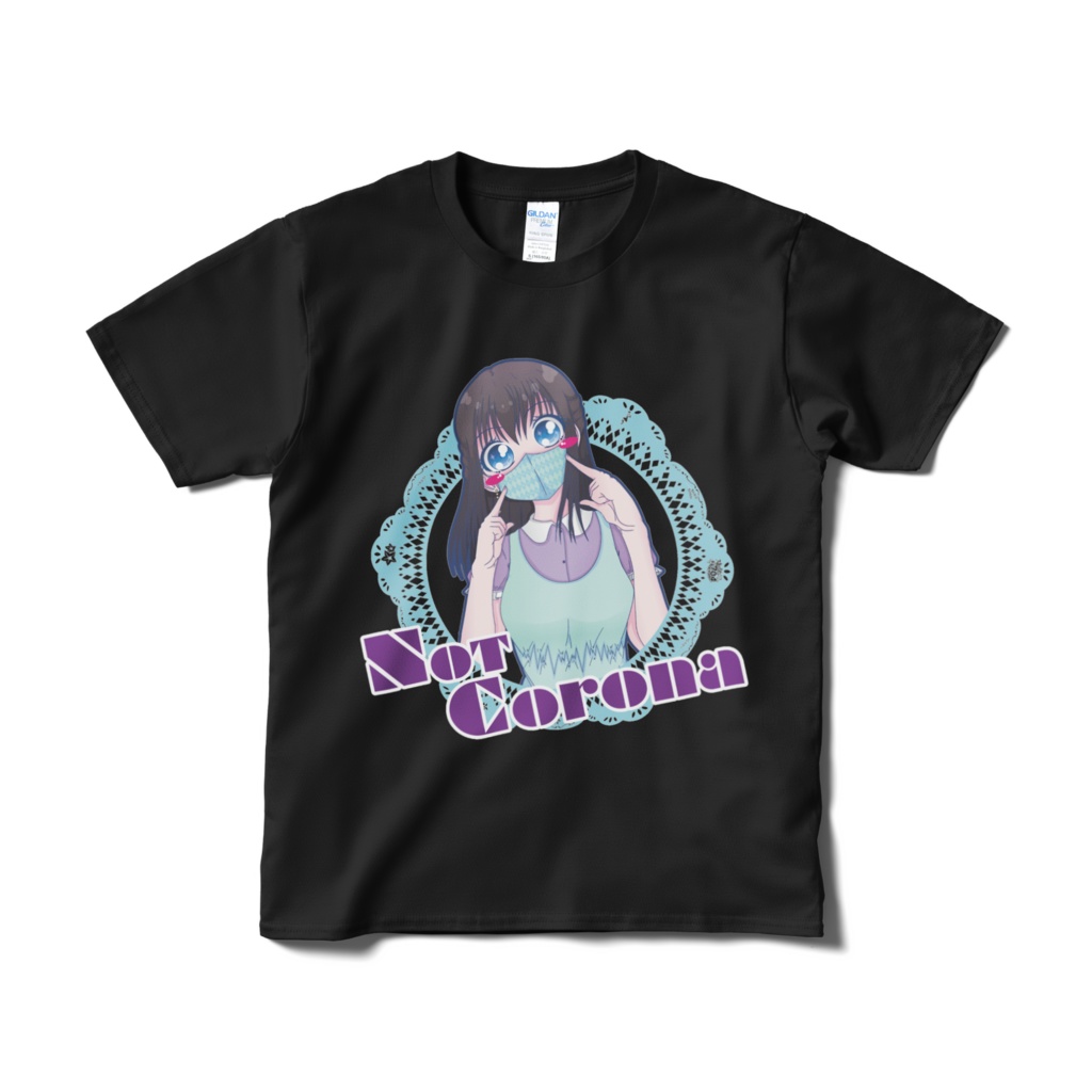 シュシュちゃん Tシャツ Vol.コロナ(ブラック)