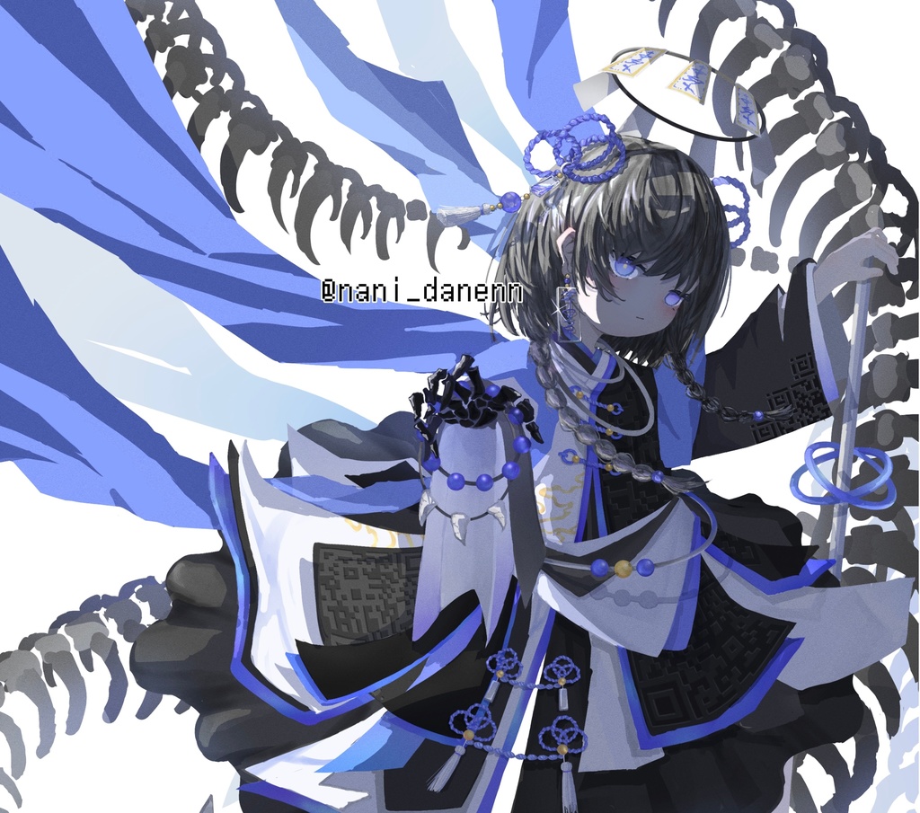 【ドット絵】骨竜使いの女の子