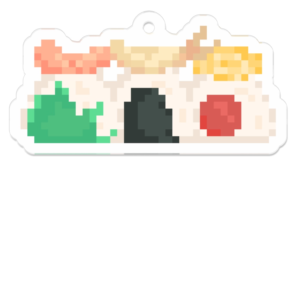 【ドット絵】おにぎり三兄弟