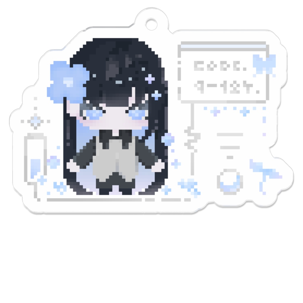 【ドット絵】どこかのスパイのデータチップ