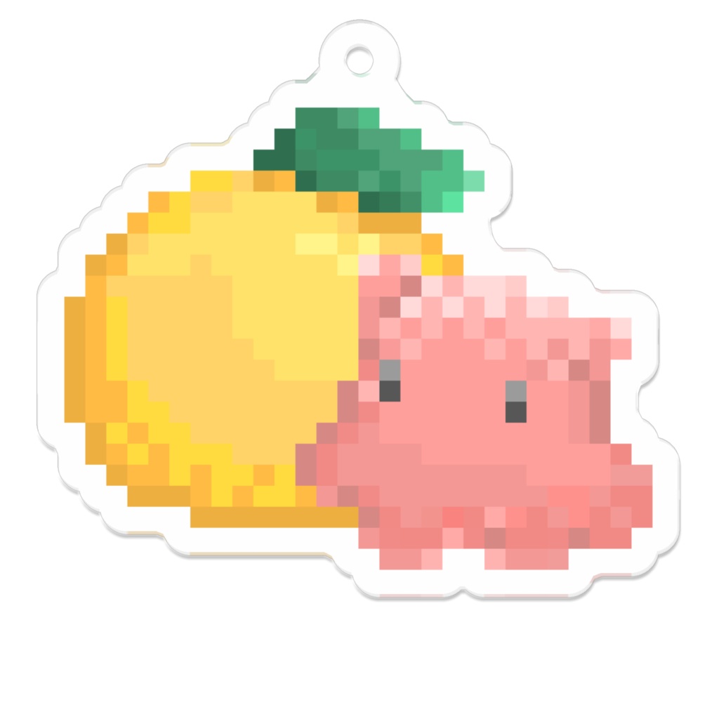 【ドット絵】ゆずめんだこ