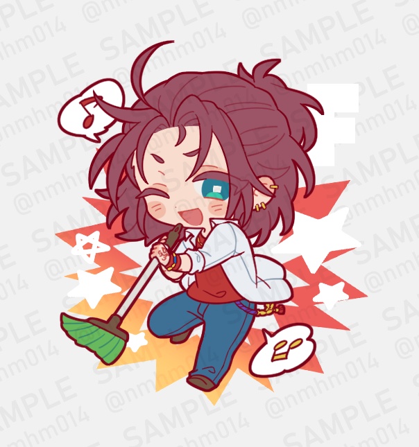 連結アクリルキーホルダー◆dvg●8~16