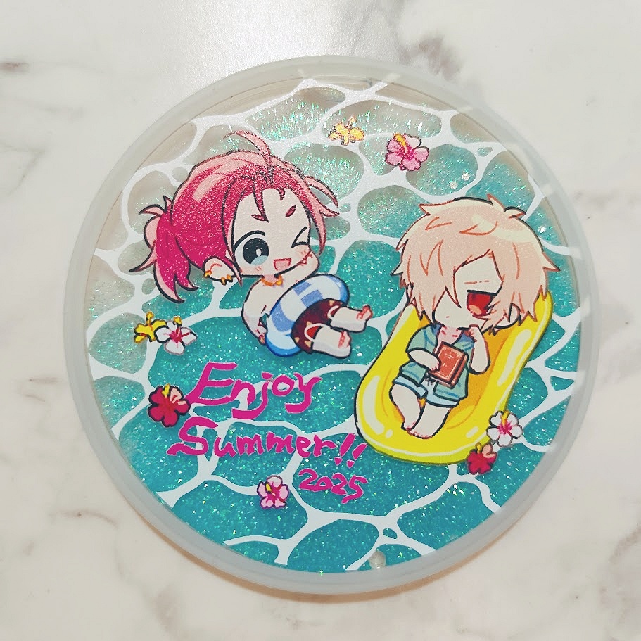 アクリル/グリッターコースター●20