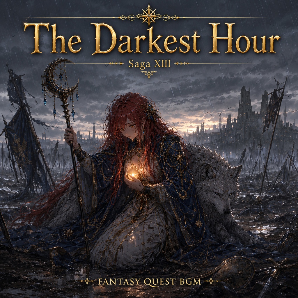【ファンタジーBGM素材】Fantasy Quest BGM Vol.14 - The Darkest Hour (Saga XIII 暗黒編・全10曲・WAV+MP3同梱・商用利用OK)