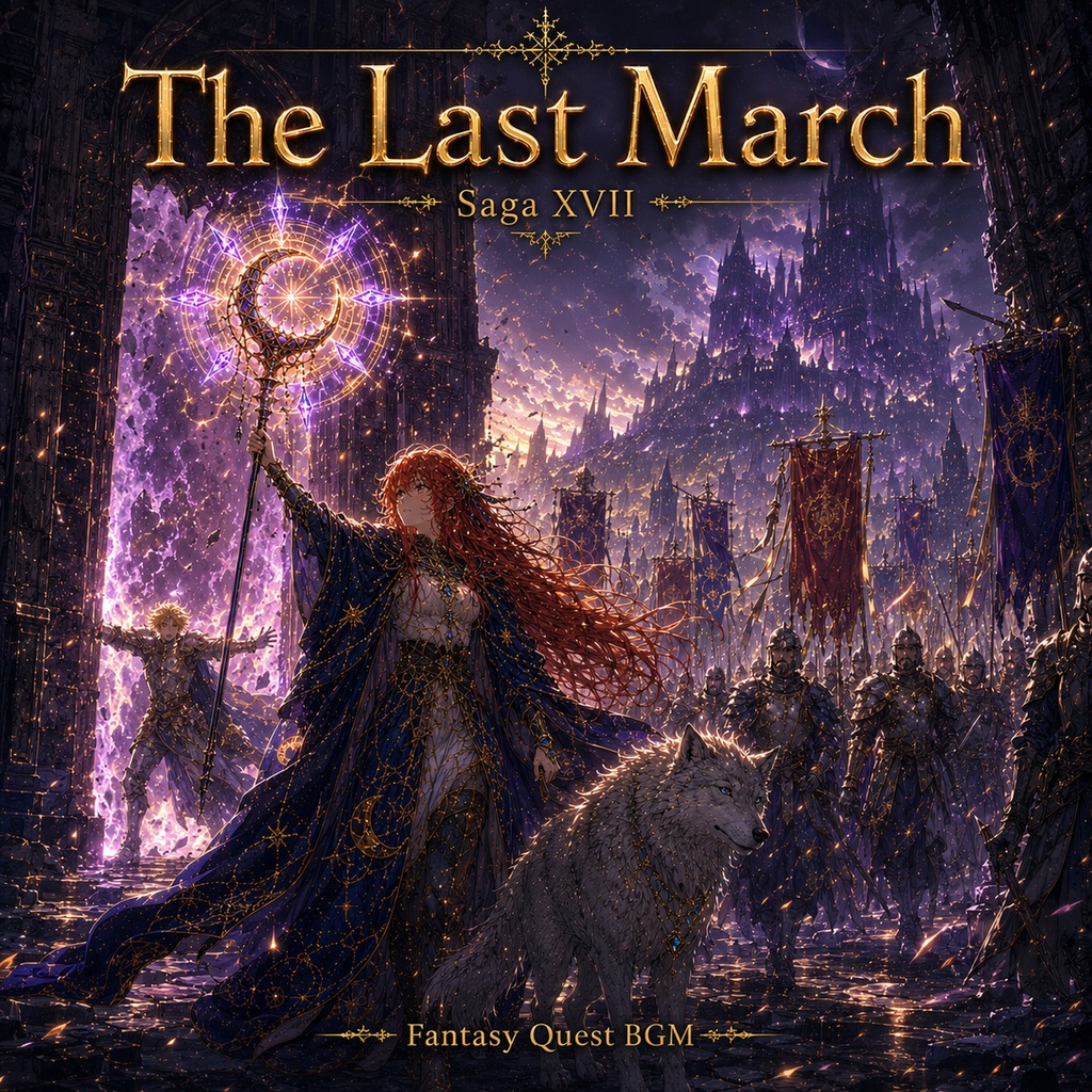 【ファンタジーBGM素材】Fantasy Quest BGM Vol.18 - The Last March (Saga XVII 進軍編・全10曲・WAV+MP3同梱・商用利用OK)