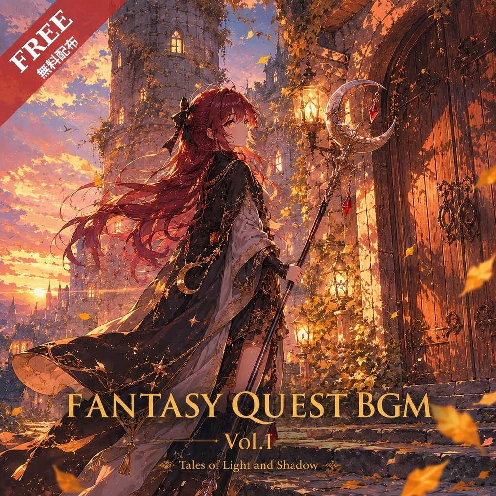 【無料配布】ファンタジーBGM素材「Dawn of the Quest」 / Fantasy Quest BGM Vol.1 試聴版 (商用利用OK)