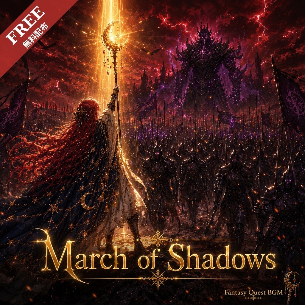 【無料配布】ファンタジーBGM素材「Omens」 / Fantasy Quest BGM Vol.9 試聴版 (商用利用OK)
