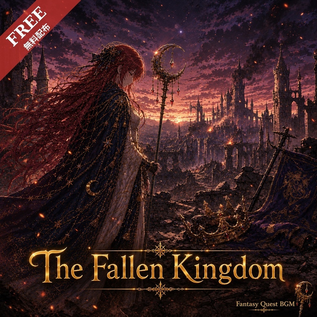 【無料配布】ファンタジーBGM素材「The Last Banner」 / Fantasy Quest BGM Vol.10 試聴版 (商用利用OK)