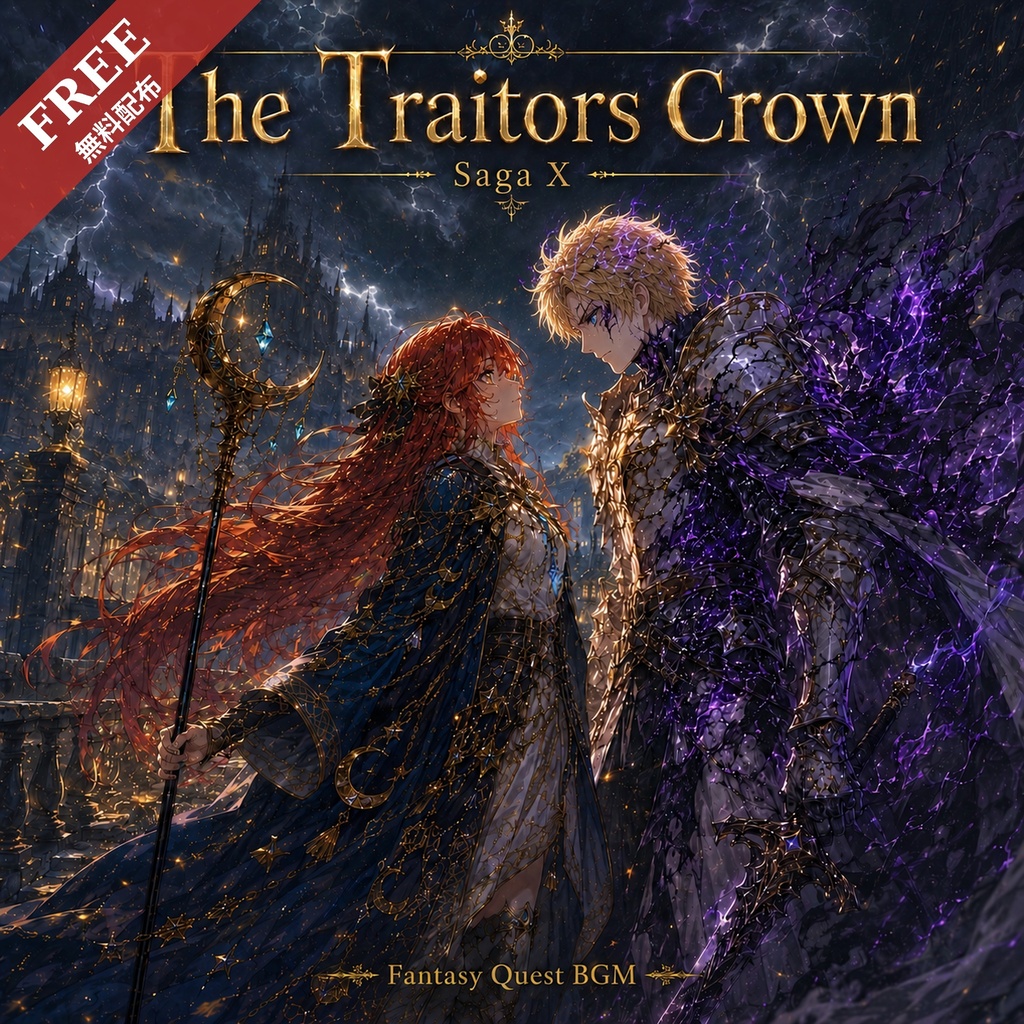 【無料配布】ファンタジーBGM素材「Uneasy Peace」 / Fantasy Quest BGM Vol.11 試聴版 (商用利用OK)