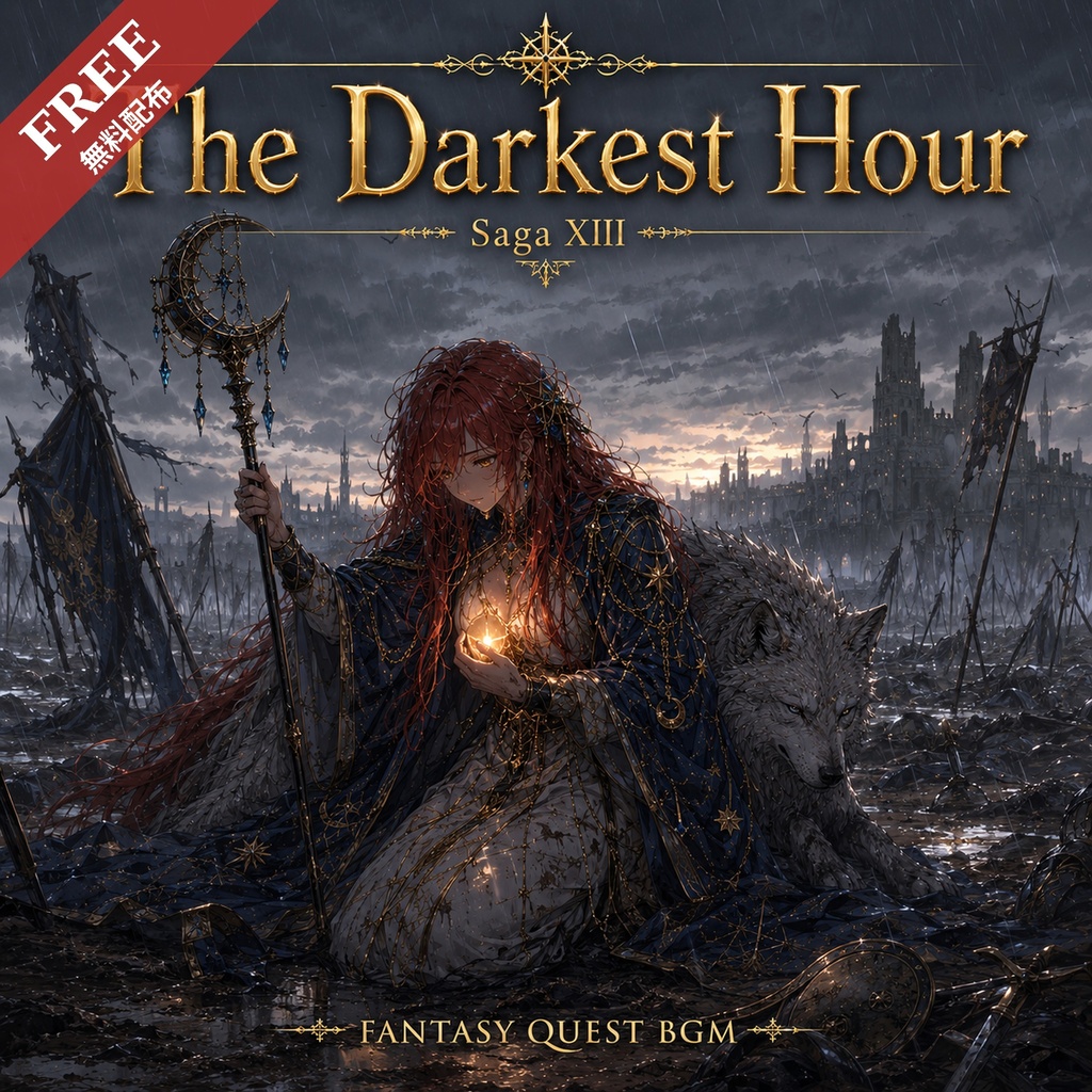 【無料配布】ファンタジーBGM素材「After the Defeat」 / Fantasy Quest BGM Vol.14 試聴版 (商用利用OK)