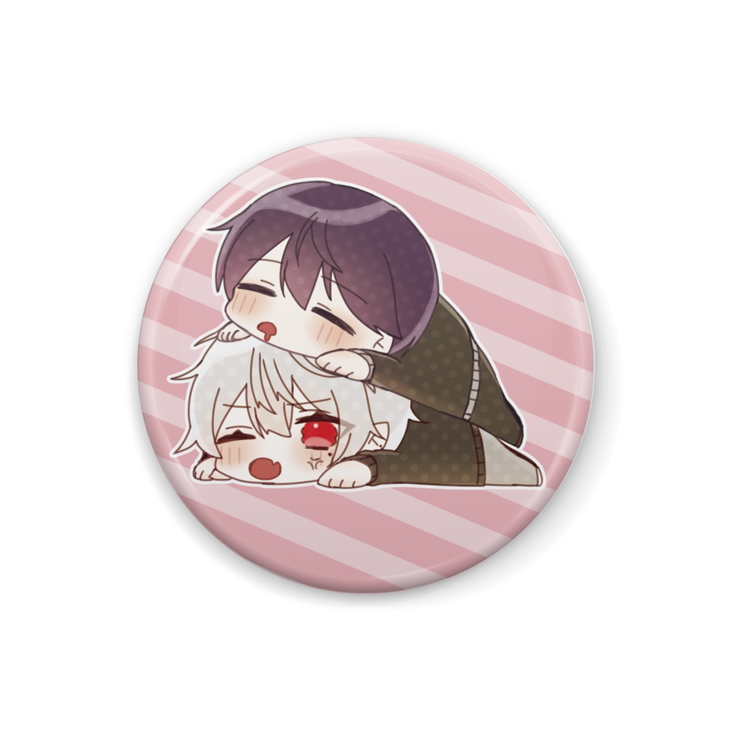 【非公式】くずもち缶バッジ