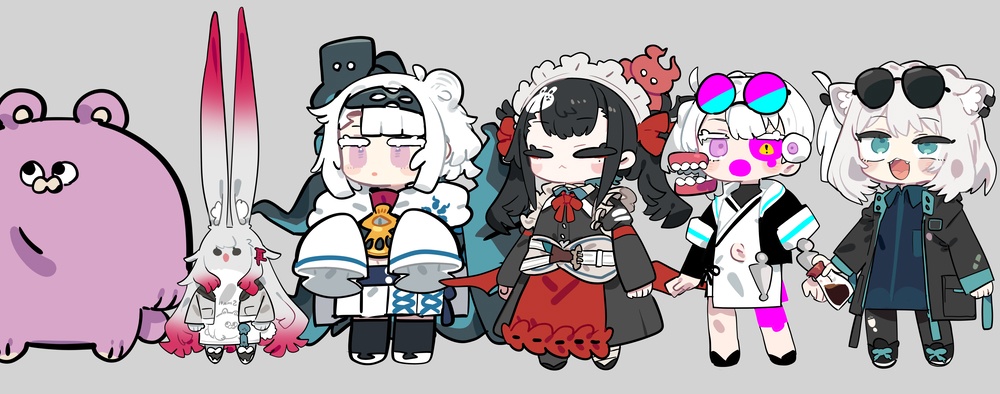 ぷにぷにアバター用イラストセット