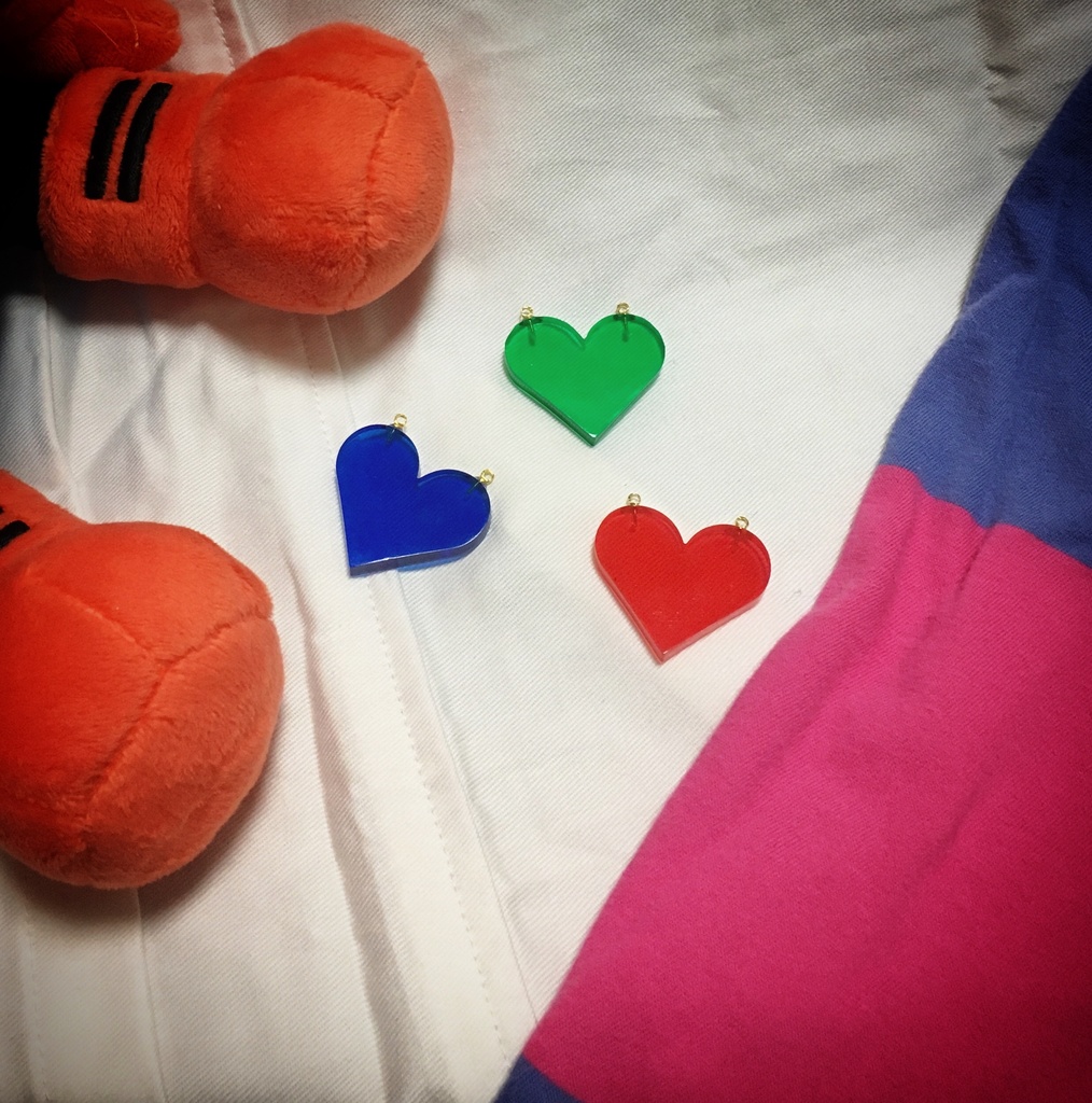 Undertale7色ソウルイメージペンダント