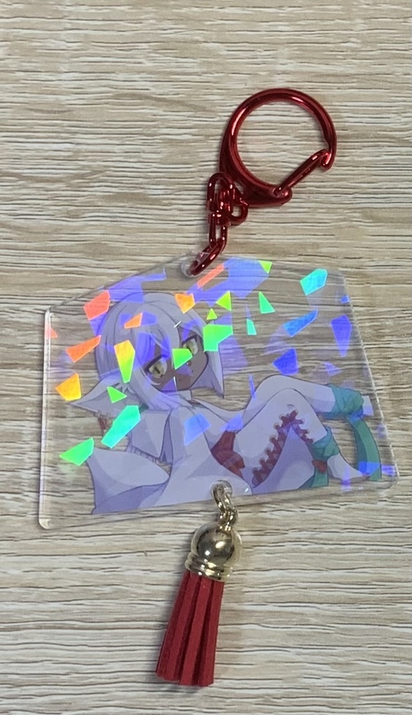 絵馬アクリルキーホルダー