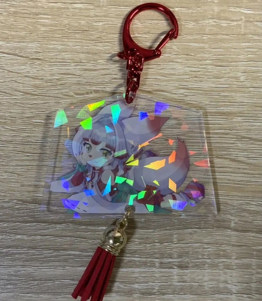 絵馬アクリルキーホルダー