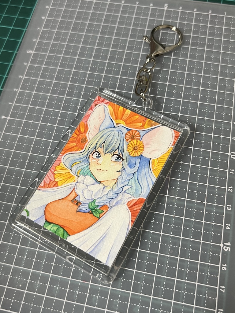 原画キーホルダー