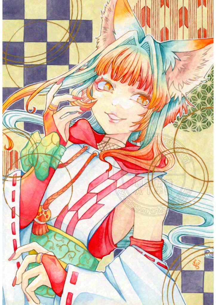 原画【うるわしの君】