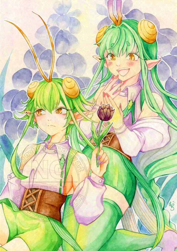 原画【永遠に】