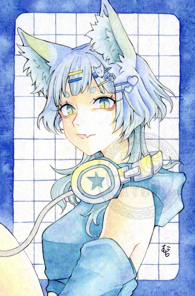 ハガキサイズ原画 フレームレス