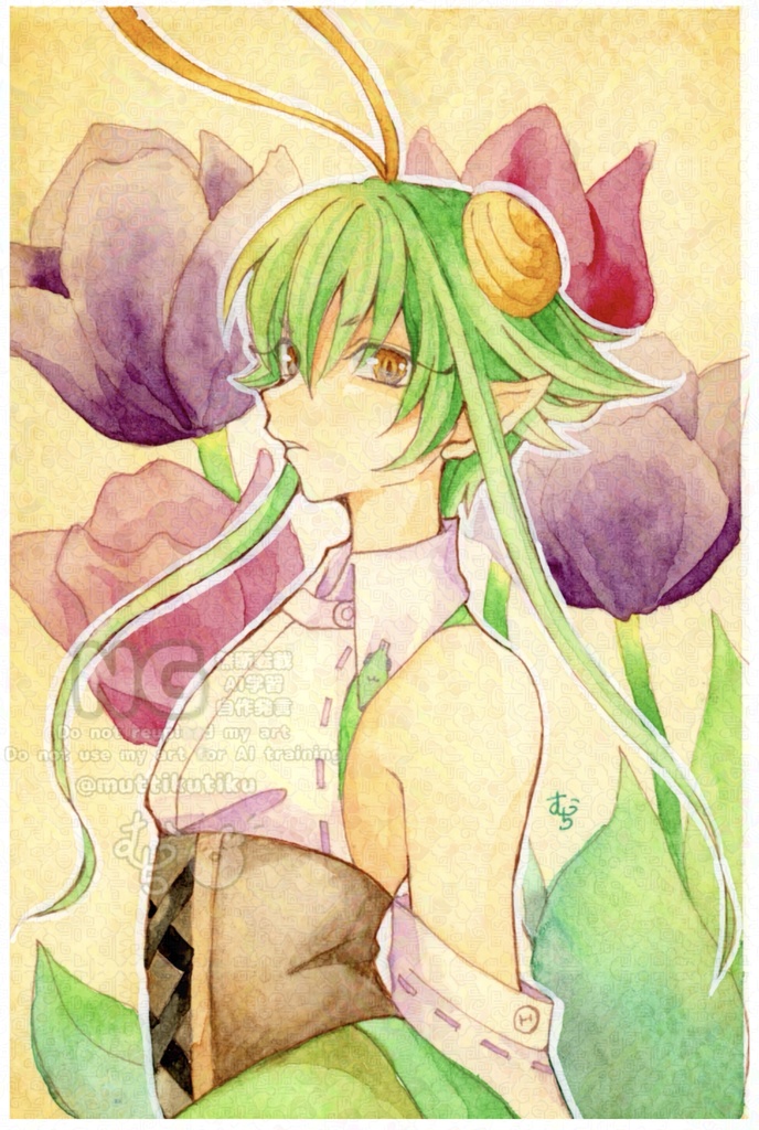 ハガキサイズ原画 フレームレス