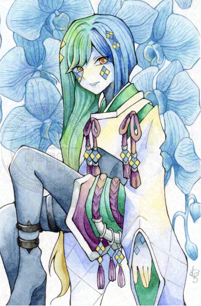 ハガキサイズ原画 フレームレス