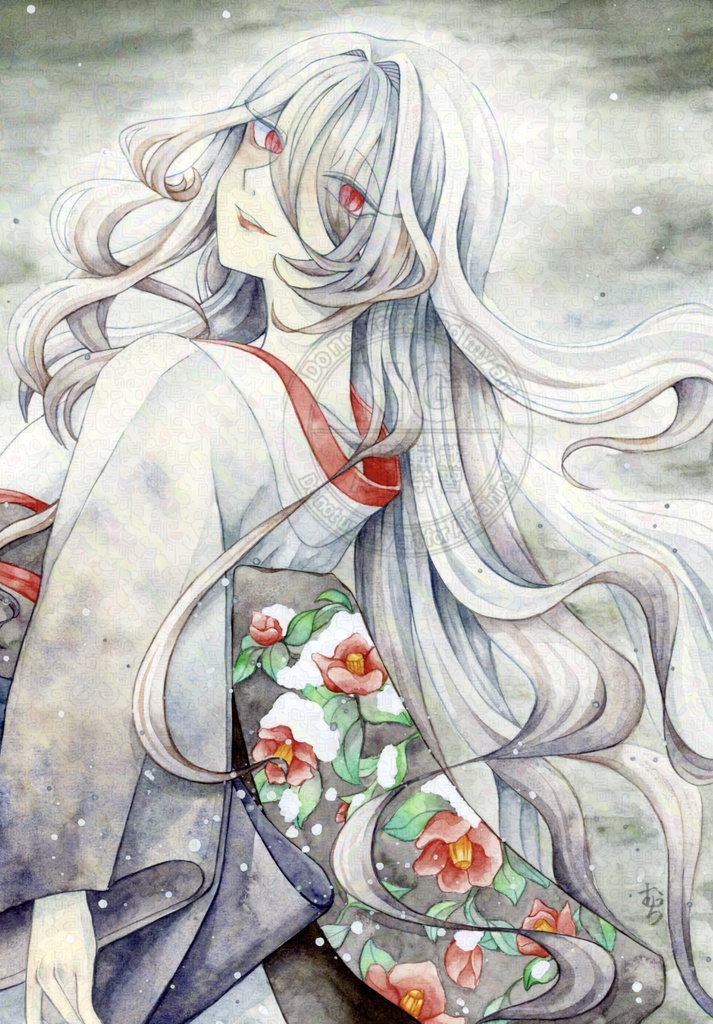 2人展【東西妖奇譚】B5サイズ原画