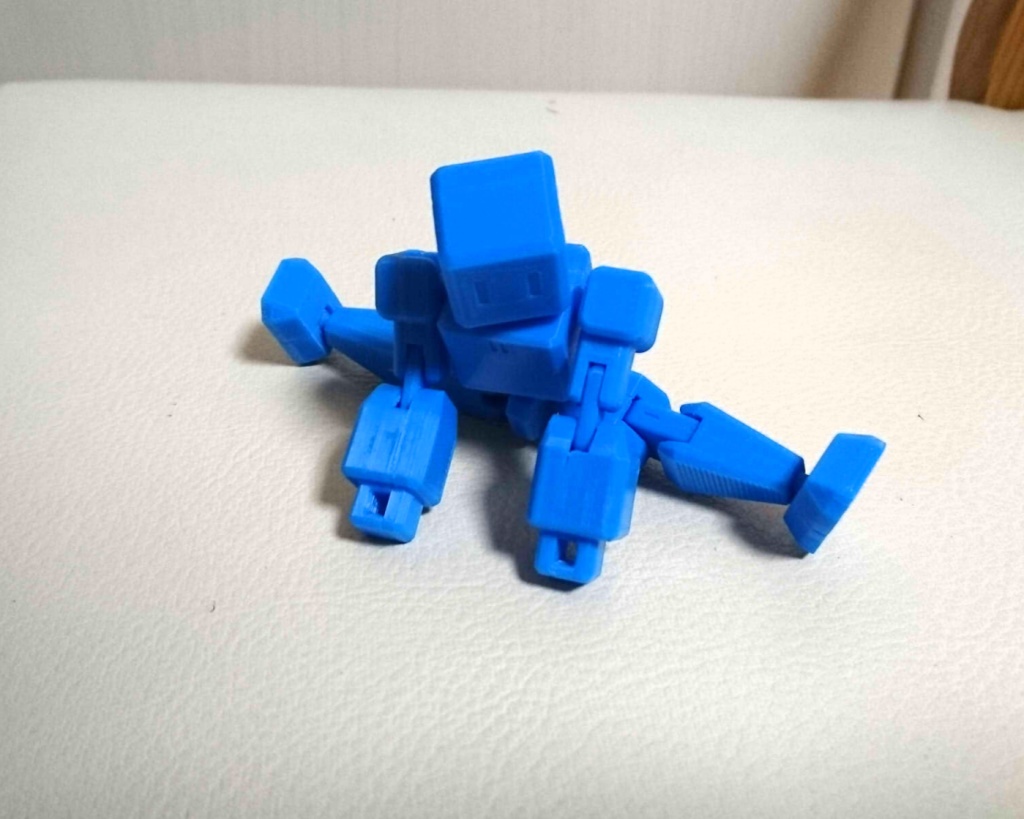 3Dプリント用プラモデル「キューブリック」【STLデータ】