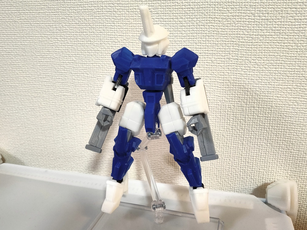 3Dプリント用プラモデル「Δ-BEETLE」【STLデータ】